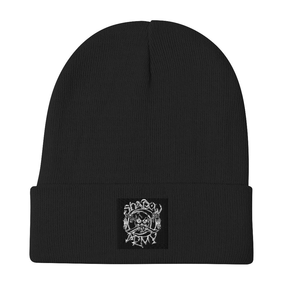 Shadow Army Embroidered Beanie